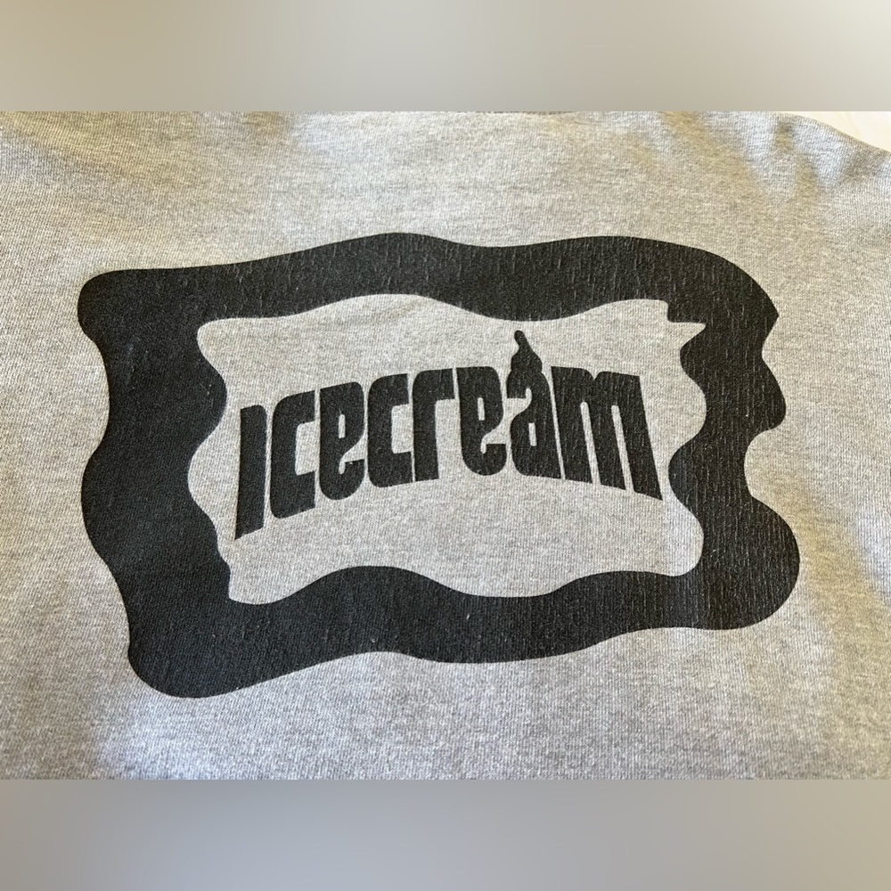 Billionaire Boys Club Icecream Sweatshirt SZ Medium | Gray Dog Face | Vintage - Picture 3 of 10